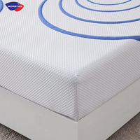Moderne Hochwertige Hotel-Kompressionsmatratze Einzelbett-Auflage Luxuriöse Große Latex-Gel-Memory-Foam-Matratze