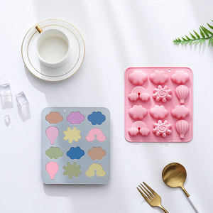 Moldes de Silicona para Pastel con Diseño de Globo Aerostático, Reutilizables, de Grado Alimenticio, Lindos Moldes Magnéticos de Silicona para Chocolate, Dulces y Hielo - Product Image 6
