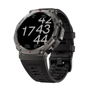 สมาร์ทวอทช์ EDS DM58 GPS หน้าจอ 1.43 นิ้ว AMLED พร้อมเครื่องวัดความสูง บารอมิเตอร์ เข็มทิศ ชิปเซ็ต ATS3085L กันน้ำ 5ATM แบตเตอรี่ 500mAh - Product Image 2