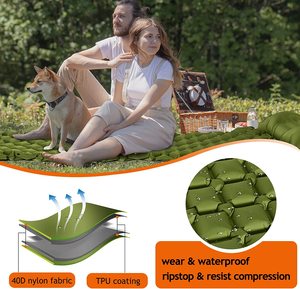 Woqi materassino ad aria <span class=keywords><strong>per</strong></span> dormire con cuscino materasso ad aria gonfiabile da campeggio in <span class=keywords><strong>spugna</strong></span> <span class=keywords><strong>per</strong></span> arrampicata in montagna - Product Image 5