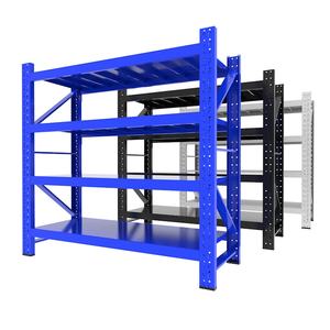 Étagère en rack personnalisée robuste Étagère en métal de qualité supérieure Étagère de rangement fabriquée en usine Étagère de stockage Étagère en acier Entrepôt - Product Image 1