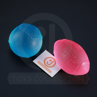 Jouets en capsule de 60 à 65 mm, balles de sport à presser, jouets en maltose moelleux et extensibles, jouets anti-stress au sucre pour enfants