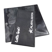 Porte-billets de voyage en plastique flexible personnalisé, portefeuille à billets pliable en PVC, pochette à billets en vinyle