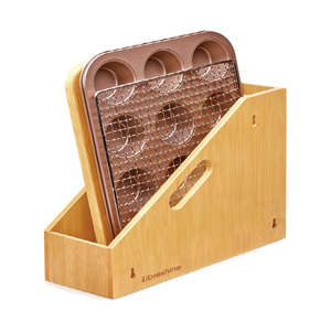 Organisateur <span class=keywords><strong>de</strong></span> <span class=keywords><strong>rangement</strong></span> coulissant pour armoire <span class=keywords><strong>de</strong></span> <span class=keywords><strong>cuisine</strong></span>, pour casseroles, plaques à pâtisserie, ustensiles <span class=keywords><strong>de</strong></span> cuisson, planches à découper - Product Image 1