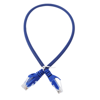 Cable de Comunicación CCA UTP del Fabricante, Conector RJ45, Cable de Conexión de PVC 26AWG 24AWG, 100% Cobre Exterior Cat6, Longitud Personalizada
