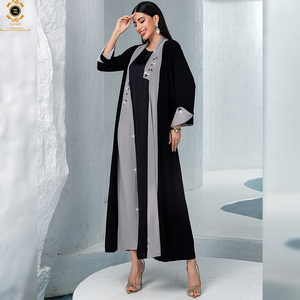 Abaya Zaynab Emmes, Túnica de Alta Calidad, Nueva <span class=keywords><strong>Moda</strong></span> Árabe para Chicas, Últimos Diseños de Burka - Product Image 4