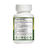 Capsules de nettoyage du côlon naturelles personnalisables OEM, extrait d'herbes composé, favorisent une détoxification interne douce
