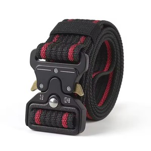 Ceinture tactique en nylon, ceinture utilitaire réglable, ceinture de sécurité durable pour la chasse - Product Image 2