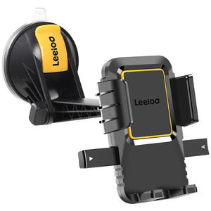 Support de téléphone de voiture Leeioo à ventouse, rotation à 360 degrés, fixation sur pare-brise universelle pour excavatrice Bobcat - Product Image 1