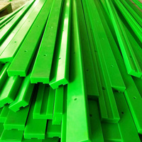 Plaques en plastique extrudé UHMW PE haute durabilité, découpées sur mesure, pour guides de chaîne linéaires, guides coulissants de chaînes de convoyeur et guides coulissants durables