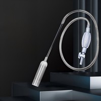 Nettoyeur de gravier et de sable pour aquarium, siphon de vidange d'eau, outil de nettoyage pour filtre d'aquarium