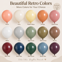 Ballons géants en latex de 36 pouces, couleur rétro, ballons de qualité supérieure, épais et durables, pour la décoration de fête, usine OEM ODM