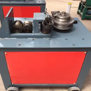 Máquina de dobra automática pequena de tubo de cobre, elétrica, alta precisão, plataforma cnc, equipamento de dobra