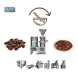 Cocoa Butter Making <b>Machine</b> Peeling/Crushing/Grinding/Pressing Line for Cocoa Bean <b>Processing</b> 304 Stainless Steel High - Product Image 1