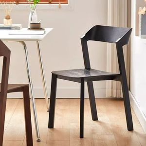 Nordic Minimalist Solid Wood <b>Dining</b> <b>Chair</b> Stable Design For Home <b>Dining</b> Room - Product Image 2