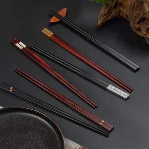 <span class=keywords><strong>Palillos</strong></span> Personalizados para Recuerdos de Boda, <span class=keywords><strong>Palillos</strong></span> <span class=keywords><strong>Chinos</strong></span> <span class=keywords><strong>Originales</strong></span> Negros Reutilizables, <span class=keywords><strong>Palillos</strong></span> de Madera Maciza Premium Personalizados - Product Image 2