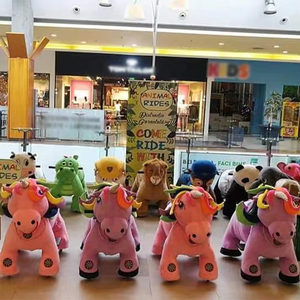 <span class=keywords><strong>Prezzo</strong></span> all'ingrosso della fabbrica giro elettrico per bambini animali in sella a giocattoli peluche animali da corsa su animali giocattolo - Product Image 2