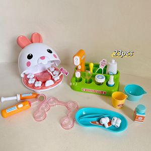 Juego de Juguetes Educativos para Niños, Simulación de Dentista, Juego de Imitación de Dentista, Juguetes de Cuidado Dental, Juguetes para Casa de Juegos - Product Image 6