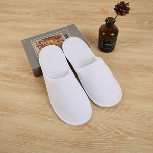 Chaussons de <span class=keywords><strong>spa</strong></span> en molleton de corail jetables de luxe personnalisés avec logo personnalisé Équipements de voyage pour les clients de l'hôtel et du <span class=keywords><strong>spa</strong></span> - Product Image 4