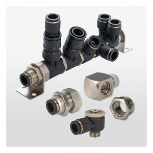 ชิ้นส่วนนิวเมติกบล็อกหลัก MHS18ของ Pisco (ท่อร่วมอากาศ) - Product Image 1