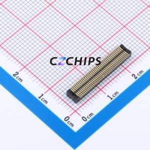 HC-PBB12NC(3.0)-80DP-0.5V-03 Board-to-Board & Backplane Connector SMD,P=0.5mm Connector 80P 0.5mm Slot Butt Joint Vertical Mount - Product Image 2