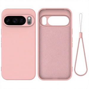 <span class=keywords><strong>Coque</strong></span> en silicone liquide souple <span class=keywords><strong>pour</strong></span> <span class=keywords><strong>Google</strong></span> <span class=keywords><strong>Pixel</strong></span> 10 Pro XL, anti-empreintes digitales, antichoc, avec sangle de poignet, <span class=keywords><strong>coque</strong></span> de protection - Product Image 1