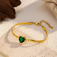 Pulsera chapada en oro impermeable de acero inoxidable, joyería de moda que no se decolora, brazaletes elegantes y elegantes