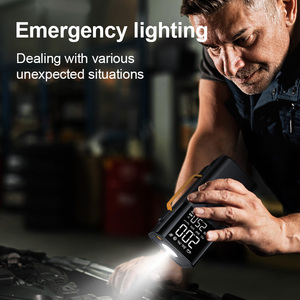 Xách tay 150 PSI lốp Inflator xe máy bơm USB-C 12V đỉnh 1000A nhảy khởi động tương thích máy nén khí xe khẩn cấp công cụ - Product Image 6