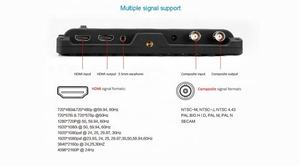 S7 7 "<span class=keywords><strong>4K</strong></span> Signal Support 1920x1200 moniteur de terrain sur caméra avec kit de batterie 2200mAh écran IPS 10bit 4096X2160P @ 24Hz - Product Image 5