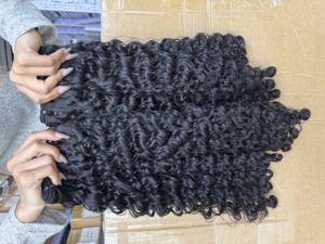 Vente chaude Drop Shipping Top Qualité Birman Bouclés Double Tiré Bundles 100% NON TRAITÉS 100% CHEVEUX CRUS - Product Image 3