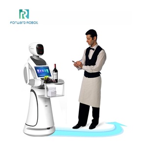 Robot <span class=keywords><strong>de</strong></span> Reparto <span class=keywords><strong>de</strong></span> Comida Amy con Carga Automática, 8 Horas <span class=keywords><strong>de</strong></span> Funcionamiento, Bandeja <span class=keywords><strong>de</strong></span> Doble Capa, Control por Aplicación, Carga Útil <span class=keywords><strong>de</strong></span> 5 kg, Clasificación IP54 para Restaurantes - Product Image 5