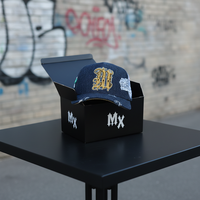 Nueva Llegada Gorra de Béisbol de 5 Paneles de Calidad Original con Diseño de Dragón Bordado, Borde de Gamuza, Forro de Satén y Detalles Lavados a la Piedra