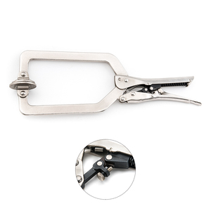 Herramienta de mesa para carpintería, plantilla de agujero de bolsillo, abrazadera de agarre, abrazadera de madera frontal autoajustable, pinza de bloqueo automática C - Product Image 1