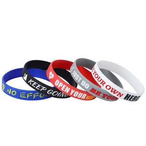 Bracelets en silicone personnalisés pour événements, bracelets réglables - Product Image 1