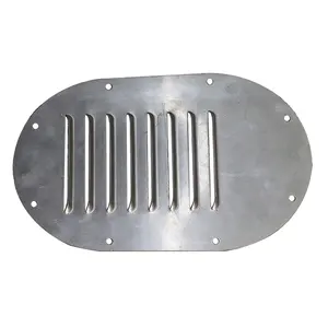 Tùy chỉnh vuông nhôm phần tấm kim loại nhanh chóng prototyping CNC gia công với anodizing khoan và uốn phụ tùng