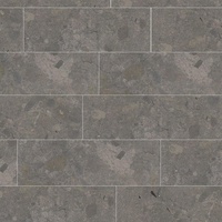 Dalles de pierre calcaire grise, carreaux de pierre calcaire gris foncé naturel pour murs et sols