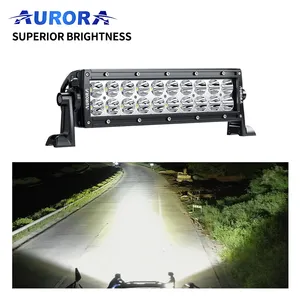 New 5w 10" ATV Parts Led 4x4 light bar reflector LED Light Bar, Quad Row Off Road LED Driving Lights Spot Flood Combo Beam