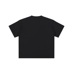 OEM ODM ストリートウェア オーバーサイズ メンズ Tシャツ ヒップホップ ベスト グラフィックTシャツ ホットフィックス ラインストーンと3Dホワイトインク デジタルダイレクトプリント - Product Image 4