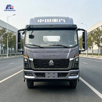 Camionnette utilitaire légère HOWO Commander d'occasion pour livraison urbaine, 2.5L Diesel 180HP, boîte manuelle 12 vitesses, 4.15M, cabine simple, fourgonnette