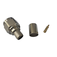 Conector Hexagonal de Estilo Caliente N Macho Crimp RG8 RG213 Cable Coaxial N Macho Conector Coaxial
