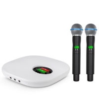 Microphone professionnel pour casque sans fil léger et portable pour la parole