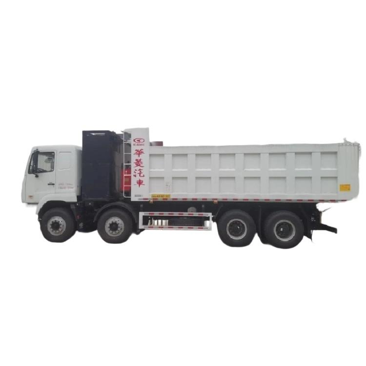 High Torque Euro 2 Diesel Heavy Dump Truck with Hydraulic Tipping System New Condition Van Cargo Tank