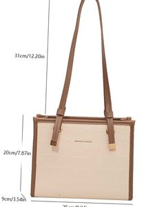 Sac fourre-tout léopard en PU effet <span class=keywords><strong>croco</strong></span> pour femme, personnalisable OEM, design européen et américain, fermeture éclair avec doublure en polyester - Product Image 3
