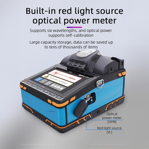 Hot Sale 6 Motors K5 SC POE Optical Fiber Splicer Welding Machine with Touch Screen Vfl Opm 2-Port for FTTH - Product Image 4