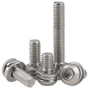 M12 thép không gỉ nút Đầu ổ cắm cap vít Assortment Kit với mùa xuân máy giặt phẳng máy giặt - Product Image 6