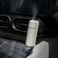Diffuseur de parfum de luxe SCENTA OEM pour voiture, clip de ventilation, mini diffuseur d'arômes pour voiture, rechargeable par Type-C, machine à parfum sans eau pour huiles essentielles