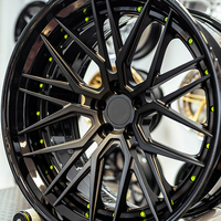 Nouvelles jantes en fibre de carbone forgée pour MercedesGLE350/450 5x120/4x100/5x130/5x112/5x114.3/6x139.7 PCD 16-24 pouces