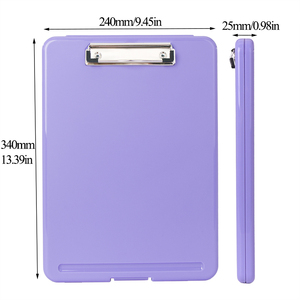 Sunshing nhựa lưu trữ clipboard A4 A3 màu tập tin thư mục tài liệu hộp nộp hồ sơ tổ chức sản phẩm Tạp Chí thư mục tập tin chủ - Product Image 3