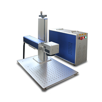 Machine de marquage laser à fibre 20W Raycus MAX 20QS 20X avec anneau d'objectif rotatif de taille 110mm 200mm 300mm 400mm offre limitée