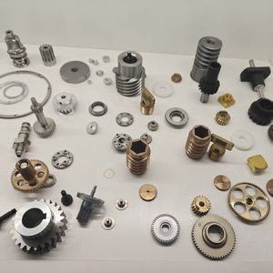 CNC Machined Wire EDM Stainless Steel Turning Hollow Male X Female Threaded Brass Thread Reducer Adapter by Your Drawings - Product Image 2